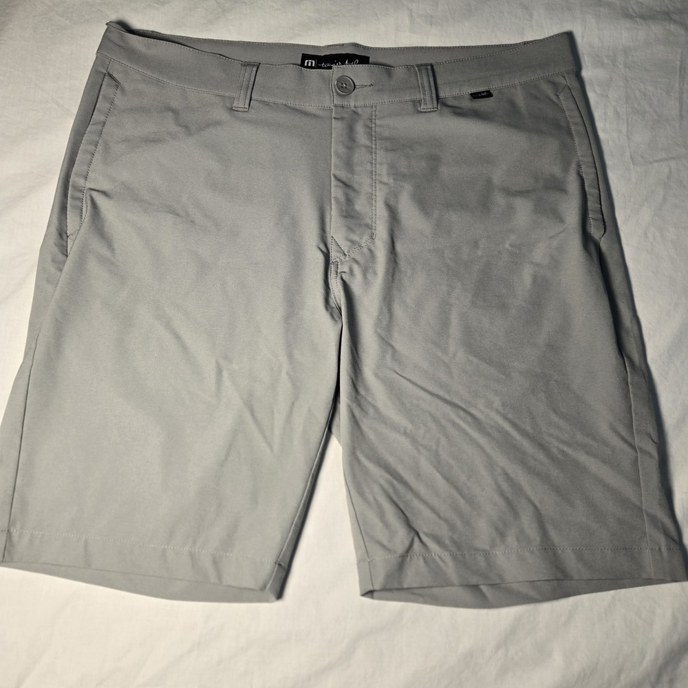 Travis Mathew Golf Shorts Grey  Stretch Size 36 No Fabric Tag